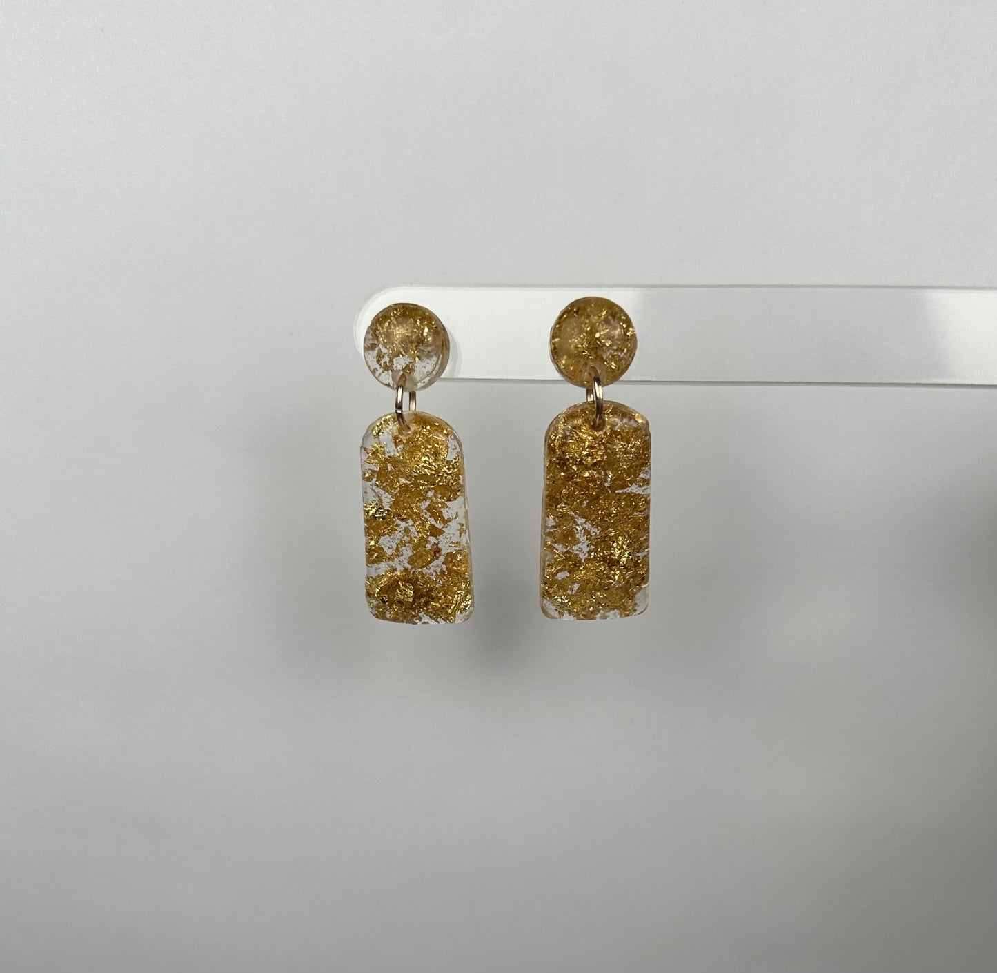 Resin Earrings: Bella-A