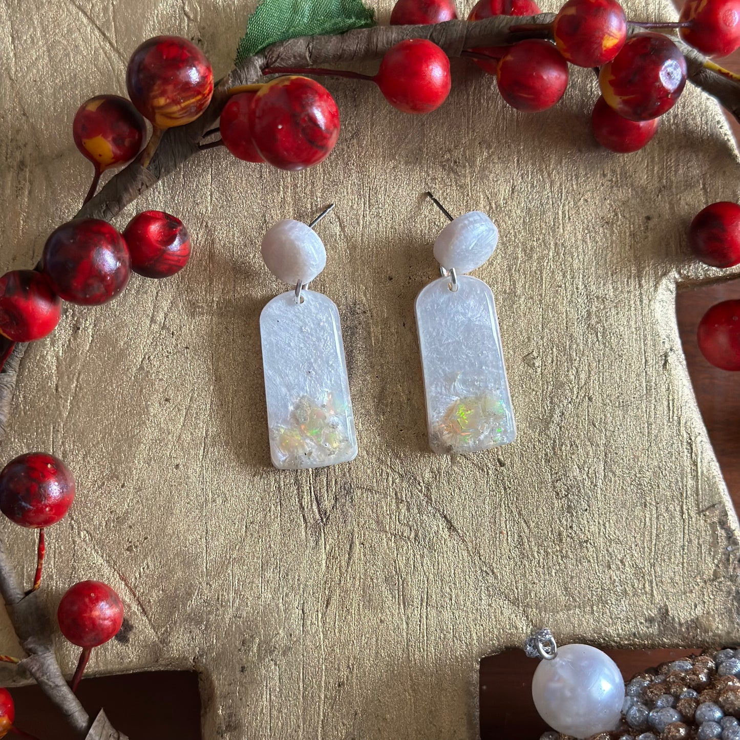 Resin Earrings: Bella-G